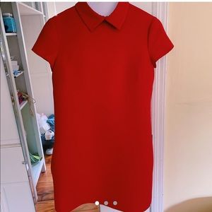 Valentino Dresses - Red collared Valentino dress! Valentino Dresses - Red collared Valentino dress!